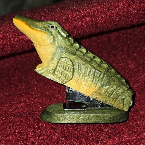 Other - Green Alligator Reptile Stapler